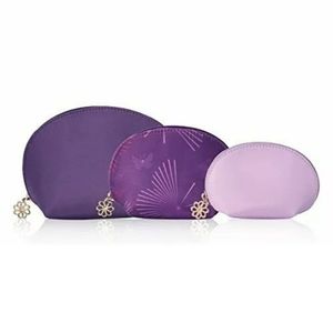 NWT Avon Purple Peace Nesting Bags Set Of 3